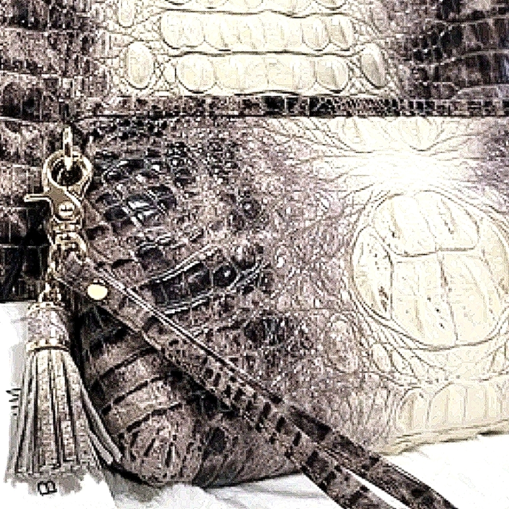 Brahmin 2 SET Matching Melbourne Bag + Wristlet - Picture 1 of 12